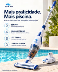 AquaClean - O Aspirador de Piscinas mais Prático do Brasil
