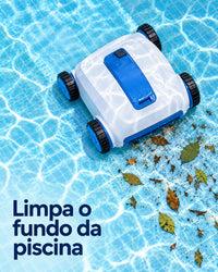 AquaClean - Robo Aspirador de Piscina C/ Controle Remoto