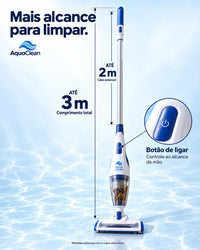 AquaClean - O Aspirador de Piscinas mais Prático do Brasil