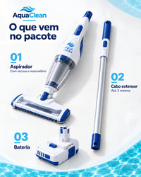 AquaClean - O Aspirador de Piscinas mais Prático do Brasil