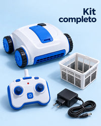 AquaClean - Robo Aspirador de Piscina C/ Controle Remoto