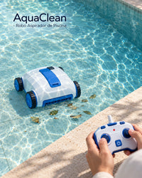 AquaClean - Robo Aspirador de Piscina C/ Controle Remoto