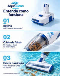 AquaClean - O Aspirador de Piscinas mais Prático do Brasil