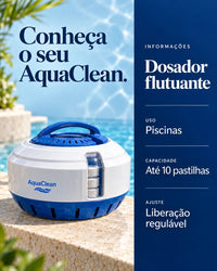 AquaClean - Dosador Inteligente de Cloro para Piscinas